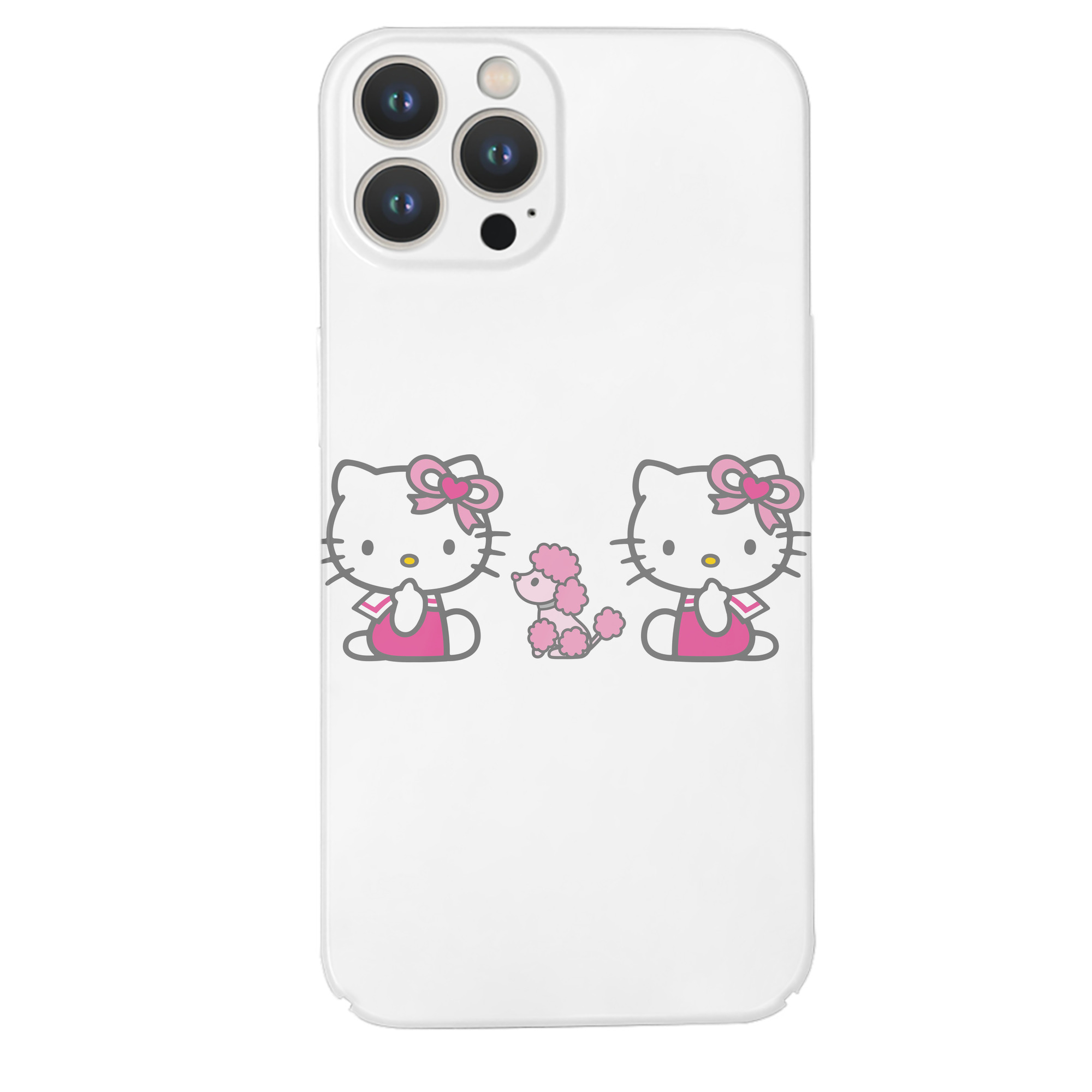 （画像用） Hello Kitty ハローキティ 【iPhone 14シリーズ対応】ハードケース